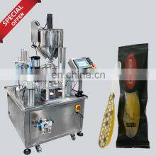 High Speed Rotary Type Honey Spoon Filling Sealing Machine 7g 10g 20g Honey Spoon Packing Machine