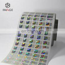 Custom Scratch QR Code Security Authentication 3d Hologram Sticker for Medicine Packaging thumbnail-5
