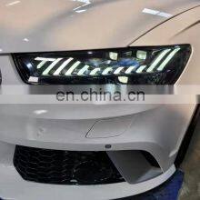 Обновленная полно-LED фара в стиле RS6 RS7 2021 года с динамическим подключением «плаг-н-плей» для Audi A6 C7 (2012 - 2015 гг.) thumbnail-4