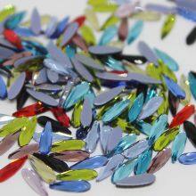 Rain Drop Hotfix Rhinestones in Flat Back Shaped Crystal Stones thumbnail-2