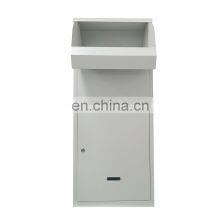 Прямое поставление от завода. Внешний ящик для доставки посылок из металла с функцией сброса. Стандартный ящик для приема посылок с замком