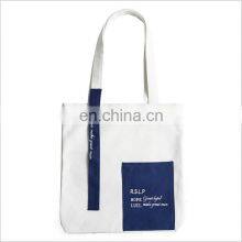 Customized Promotional Gifts Heat Transfer Printed Handled Zipper Canvas Tote Bag With Full Color Print With Personalize Design