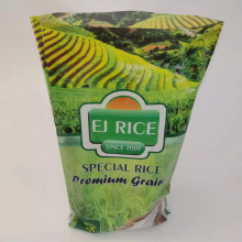 Laminated bag China Manufacturer Bopp cereal maize grain seeds bag of rice 100kg