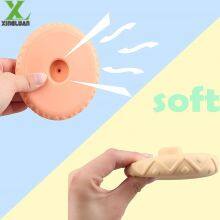 Toddlers Sensory Educational Montessori Baby Silicone Blocks - Developmental Teething Learning Stacker thumbnail-2