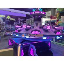 Guangdong Zhongshan Tai Le Play Children Indoor and Outdoor Mechanical FRP 8-seat Space Flying Saucer Rotary Drift Play Equipment thumbnail-2