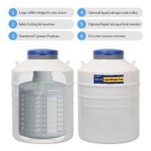 Lab Dewar Liquid Nitrogen Tank Large Calibre For Laboratory thumbnail-4