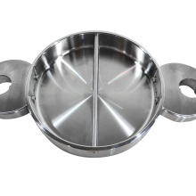 Alphadock OEB5 Split Butterfly Valve Protective Cover/lid Pharma Machinery Containment thumbnail-1