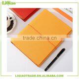 New Type Colorful A5 A6 PU Texture Notebook With Spring