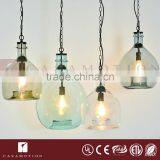 CASAMOTION Indoor Decorative Globe Glass Ball Pendant Light thumbnail-6