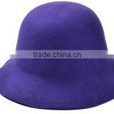New Arrival Casual Vintage Elegant Lady Women Wide Brim Fedora Real Wool Hat thumbnail-5
