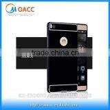 Acrylic pc Hard Back Cover + Aluminum Metal Frame Bumper Case For Huawei Ascend P8