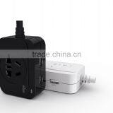 USB Plug PB016 -with 2 Holes 2500W Rated Power , AC Socket