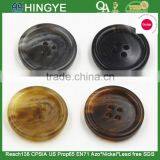 Sedex Audited Factory 2 Pillar Polyester Horn Button, Resin Horn Coats Button thumbnail-1