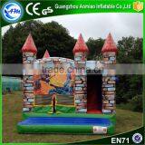 Digital Printing Inflatable Trampoline Kids Bounce House Commercial Bouncy Castle for Sale thumbnail-2