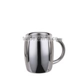 2016 hot sell Safe,Durable, Elegant, Practical double wall stainless steel 10oz beer mug for bar accessories