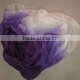 Sexy Purple Belly Dance Silk Veil Very Light Weight Silk Use for Belly Dancing thumbnail-1