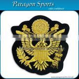 Bullion Badges Handmade Embroidered Eagle Crest