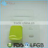 Clear Plastic BPA Free Bento Lunch Box Set thumbnail-3