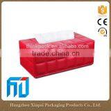 China Creative Leather Tissue Paper Box Design