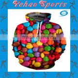 kawaii lovely candy freshment hoodie sublimation cloths
