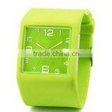 Catch Your Eyes Matching Bright Color Silicone Wristband Watch thumbnail-3