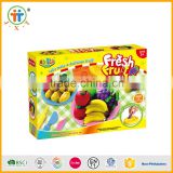 Good price mini fresh fruit modeling clay plasticine playdough toy for kids
