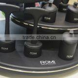 New Arrival PU Leather Jewelry Table Stands Layered Jewellery Table Display Props thumbnail-4