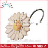 Flower Shaped Hooksresin Curtain Hooks