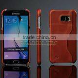 New Real Leather Wallet Stand Case For Galaxy S6 thumbnail-1