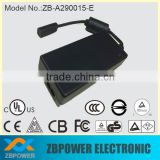 29v 1.5a power supply ac dc adapter switch power supply with certificate