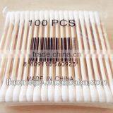 Cheap Wooden Cotton Buds,ear Cleaning Cotton Swabs thumbnail-5