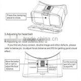 2016 Hot Sale Virtual Reality 3D Video Glasses Head Mount 3D VR Google VR Park 2nd for Samung Samrt Phones thumbnail-5