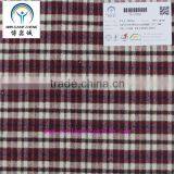 64%POLYESTER 33%RAYON 3%SPANDEX INTEREWOVEN CHECK FABRIC
