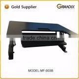 Black Height Adjustable Classroom Computer Desk thumbnail-3