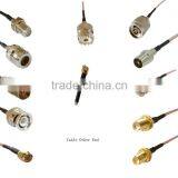 MCX Male Plug to SMA F, SMA M,RP-SMA Female, BNC F,BNC M,N F, Type N M, Type F F, UHF F, PAL TV Male ,TV Female RG316 Cable