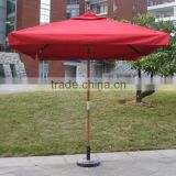 red garden wooden umbrellas for sale