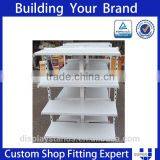 Tailor Made Car Showroom Stands, Garage Corner Shelving thumbnail-2