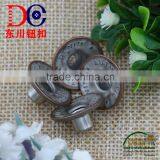 Fashion Custom Size Metal Nickel-Free Washable Round Screw Jean Button thumbnail-4