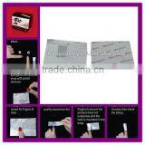 Nail Polish Remover Wrap Alu Foil Sheets With Embossed Logo thumbnail-6
