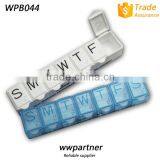 Small 2 Compartment Pill Cases With Keyring thumbnail-5