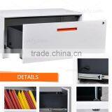 Sell 1 Drawer Slimline High Cost Performance Thick Steel Cambodia Pencil Tray Powder Painted Room Saving Filing Cabinet thumbnail-3