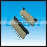 FPC/FFC Connector Pitch 1.00mm Stright DIP Type Vertical Contact