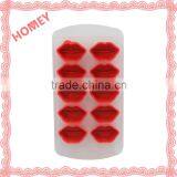 Hot New Safety TPR F Lip Shape More Specifications Custom Ice Cube Mold Tray thumbnail-2
