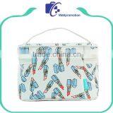 Ladies Large Size Canvas Cosmetic Bag Set Makeup Organizer Bag With Handle thumbnail-2