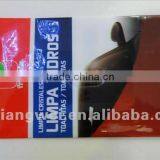 Flat Center Die Cut Sealed Clear Plastic Bag