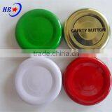 Tinplate Screw Cap With Safety Button