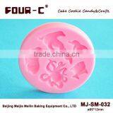 Sea Creatures Silicone Moulds for Sugar Art,mold Decorating,craft Mould