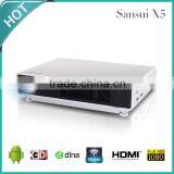 Sansui X5 Power Bank Supply Power 1080p Led Projector as Good Christmas Gifts thumbnail-1