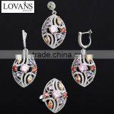 Locket Jewelry Set Ebay China Website 925 Sterling Silver Jewelry Wholesale TZ-0167 thumbnail-6