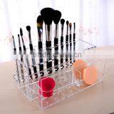 New Products High Clear Custom Acrylic Makeup Display Storage Racks Wholesale